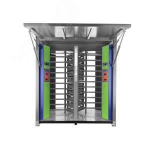 Консоль-колонна боковая для размещения контроллеров и считывателей СКУД, нержавеющая сталь.