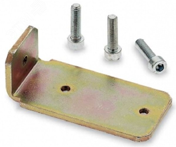 Уголок с винтами для соединения профилей