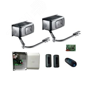 Комплект блока управления и аксессуаров для       распашных ворот (блок управления ZF1N,            радиоуправление, фотоэлементы)