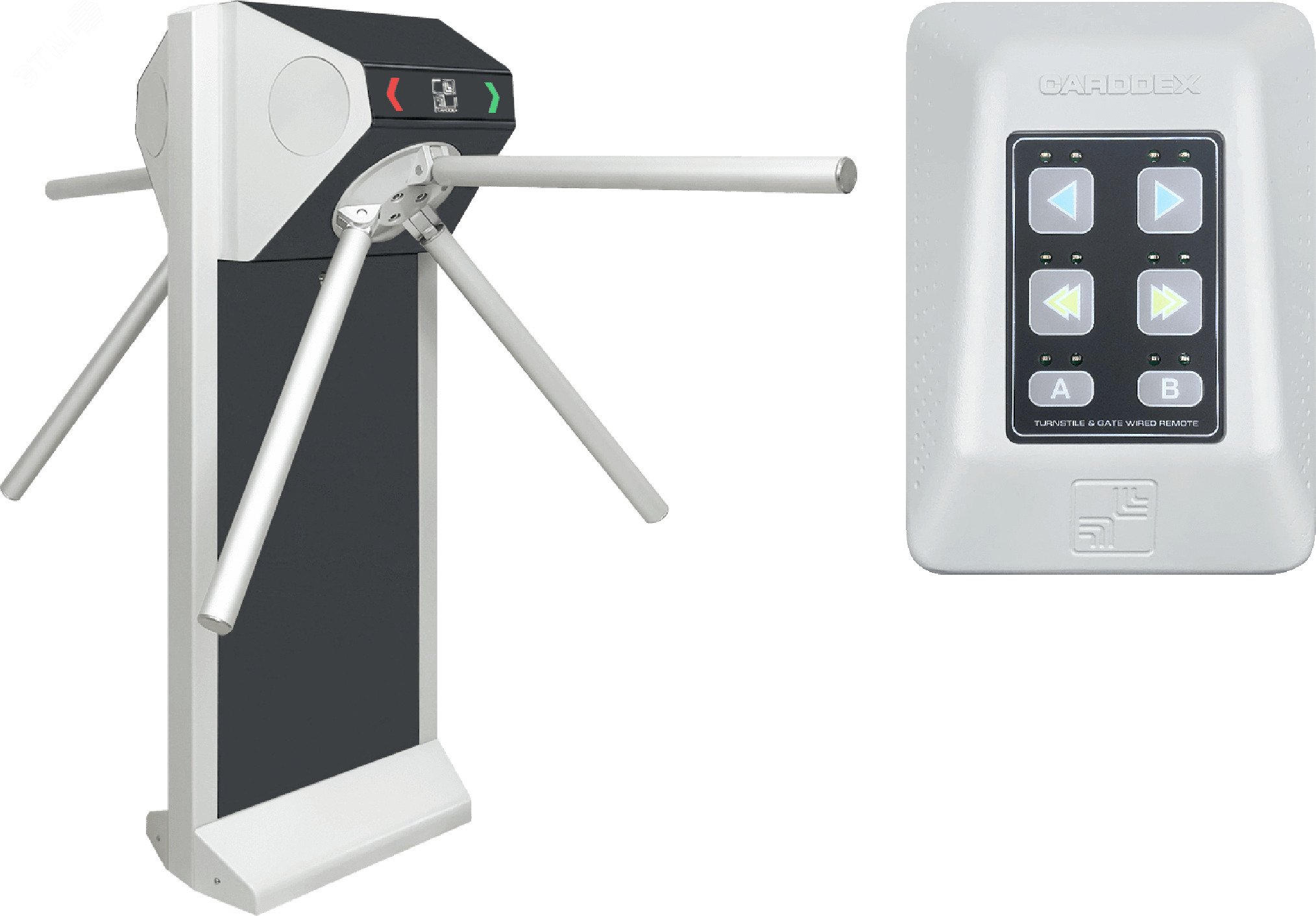 Комплект двухпроходного турникета