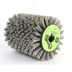 Щетка для Makita 9741, Д100x120x12,7, ворс полимер-абразив P46 по дереву (3-310)