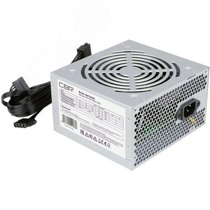 Блок питания для ПК ATX 400 Вт, 12 см. fan, 20+4pin/1х4pin/1хIDE/2хSATA, 1.2 м.