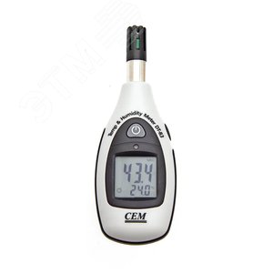 Термометр мини с функцией влагомера DT-83