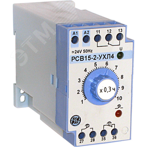 Реле РСВ-15-2 110-220В 3-30 мин на DIN-рейку