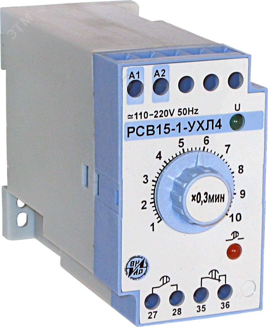 Реле РСВ-15-1 110-220В 0,1-1 мин винт