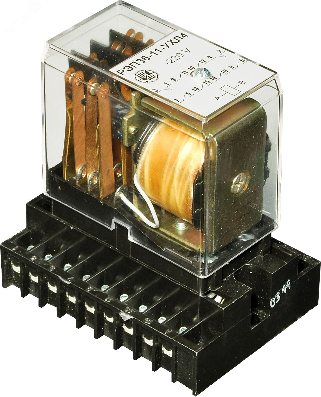 Реле РЭП-36-11 24В 4/4 з/п
