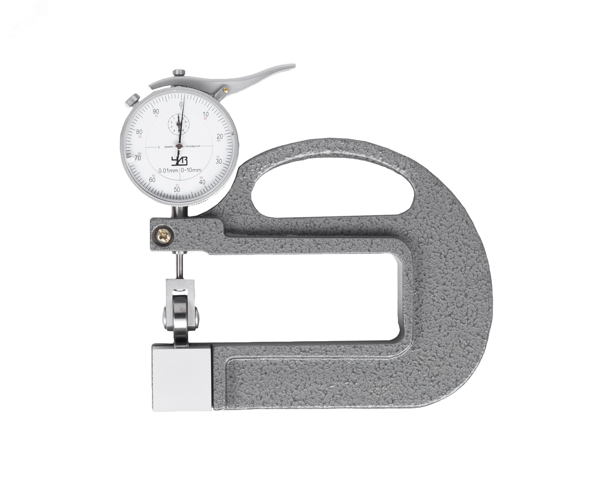 Толщиномер индикаторный ТРЛ 0- 10 0,01 роликовый, ручной ЧИЗ