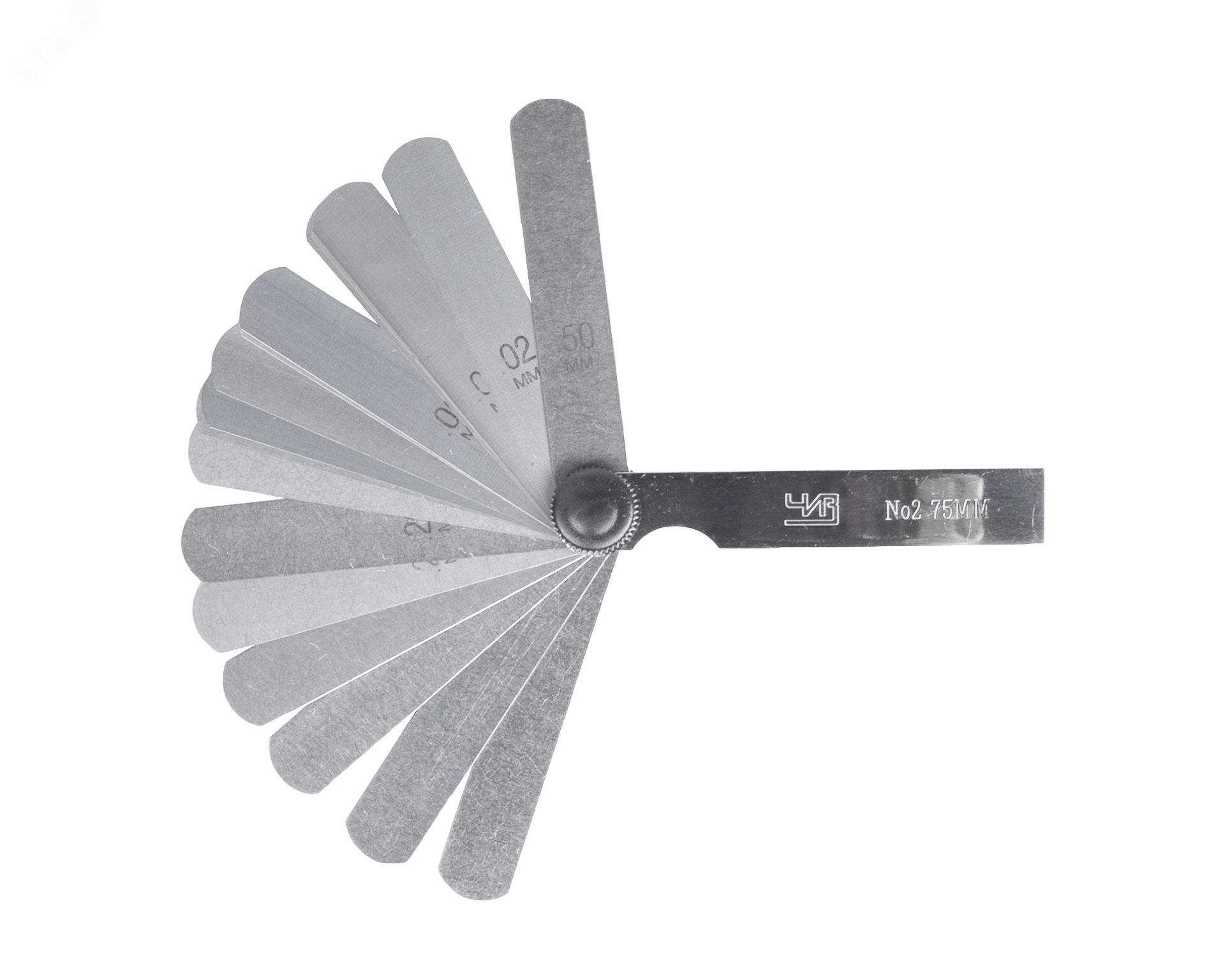 Набор щупов N2 0,02-0,5 L= 70 с калибровкой ЧИЗ