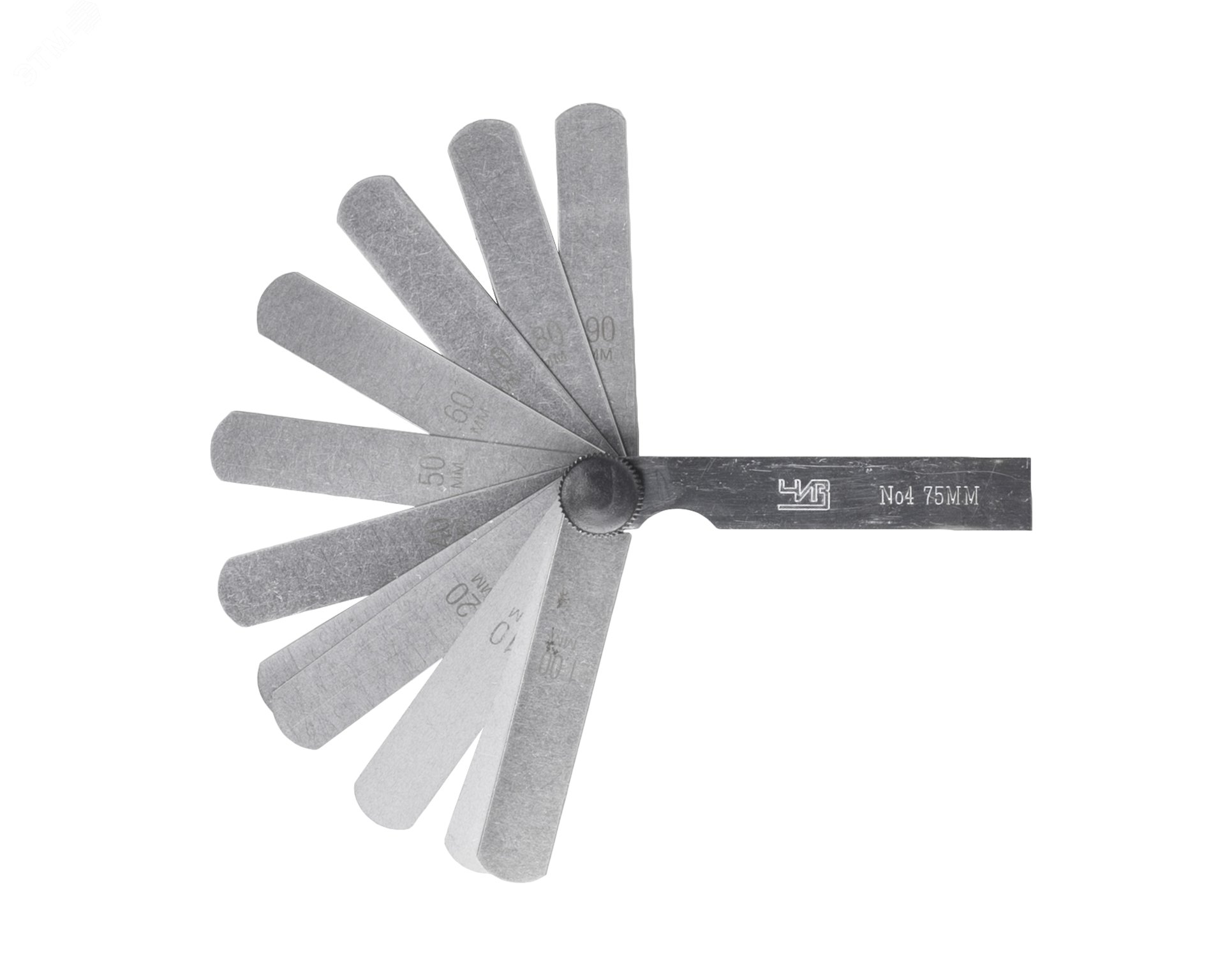 Набор щупов N4 70мм 0.1-1.0 с поверкой