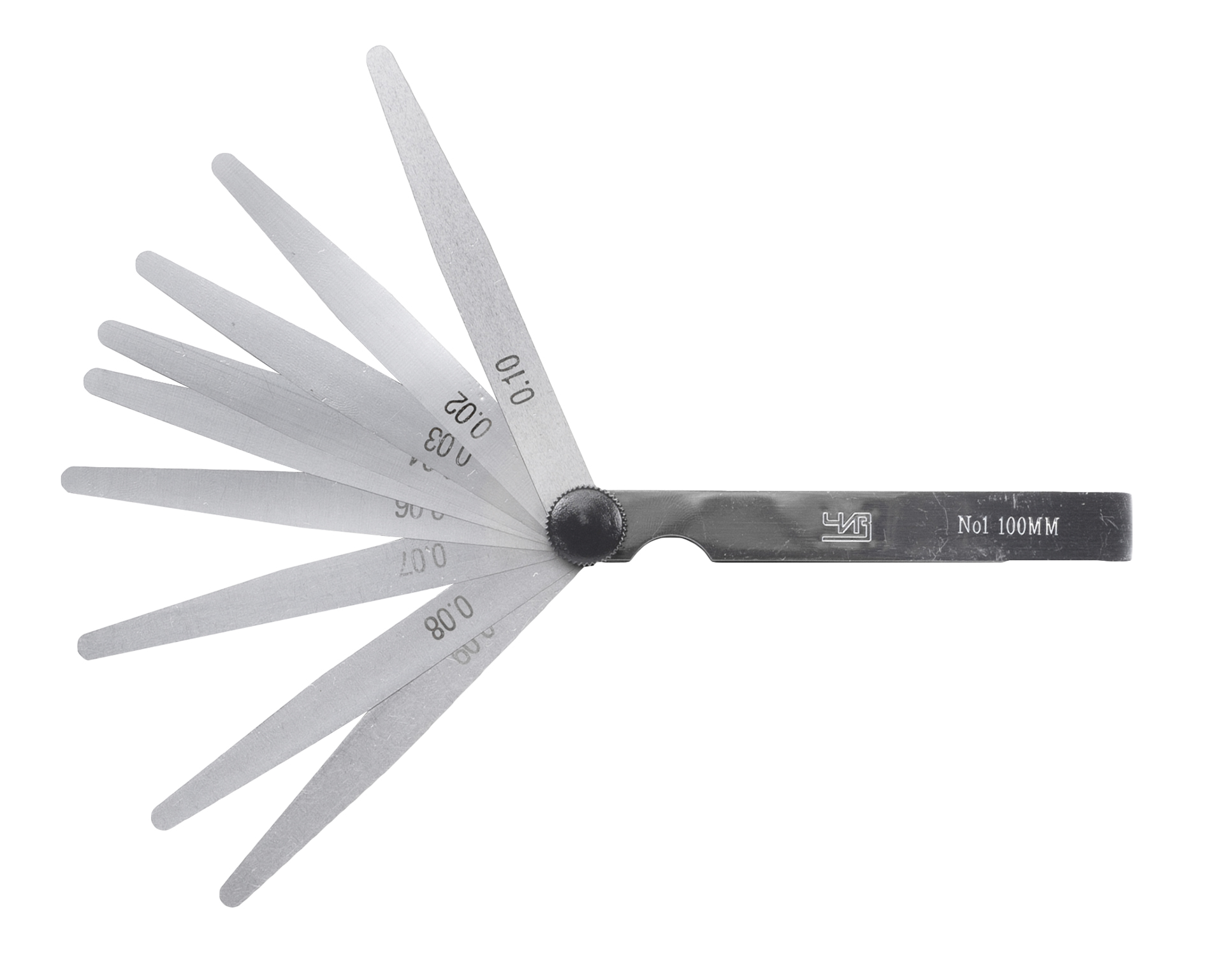 Набор щупов N1 0,02-0,1 L=100 с калибровкой ЧИЗ