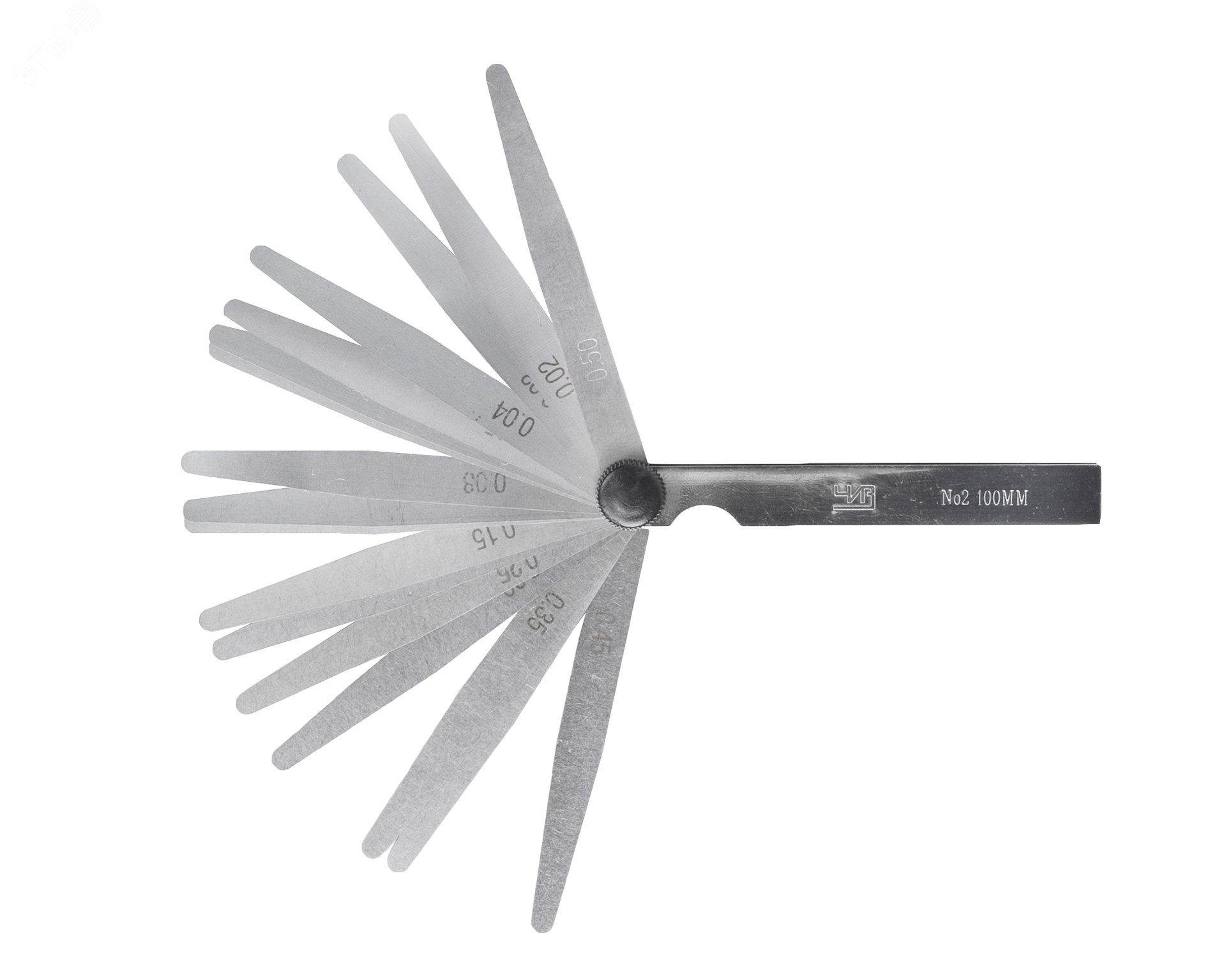 Набор щупов N2 0,02-0,5 L=100 ЧИЗ