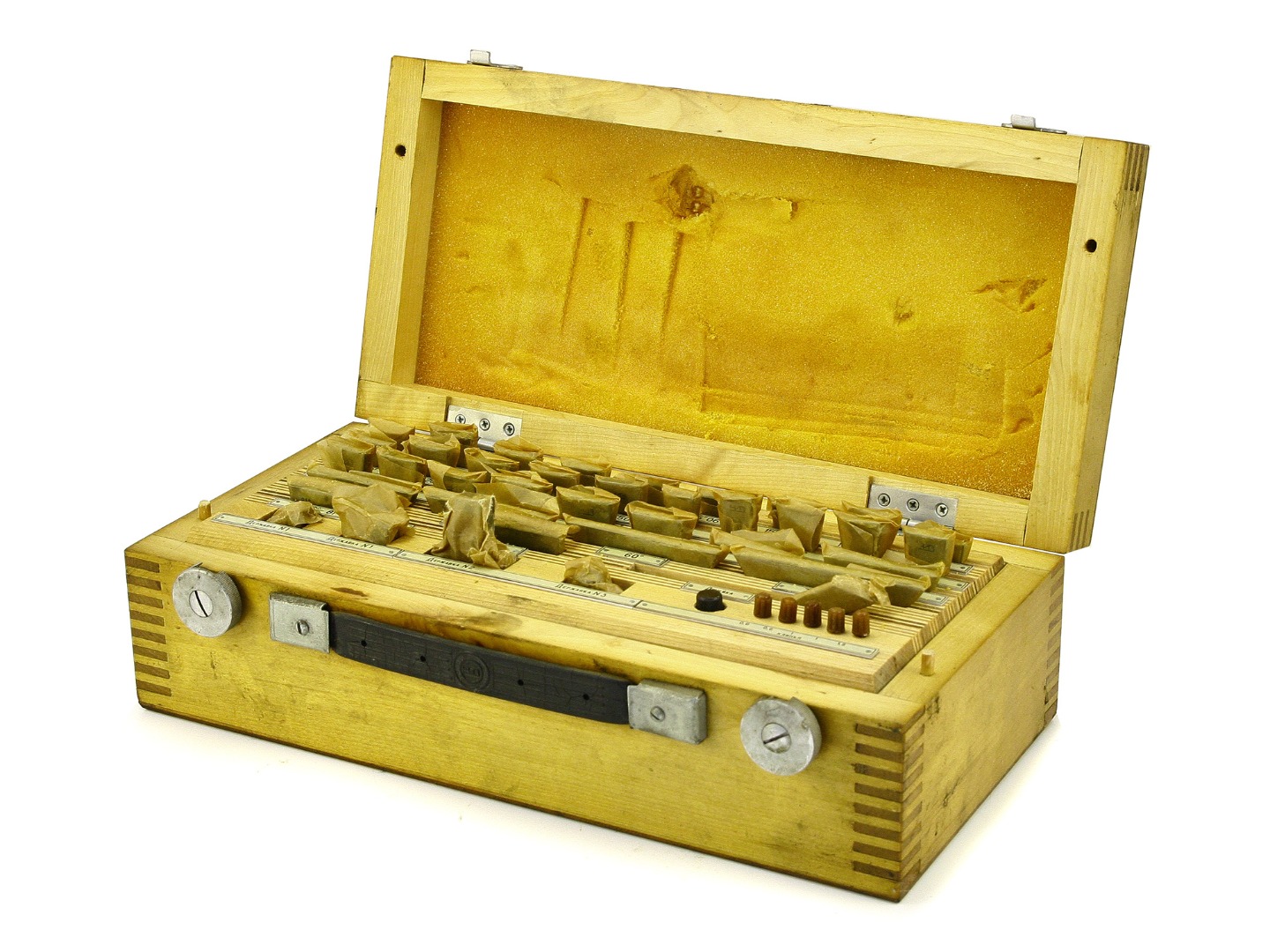 Набор мер плоского угла призматических N2-1 (33шт) ЧИЗ (без 14°)