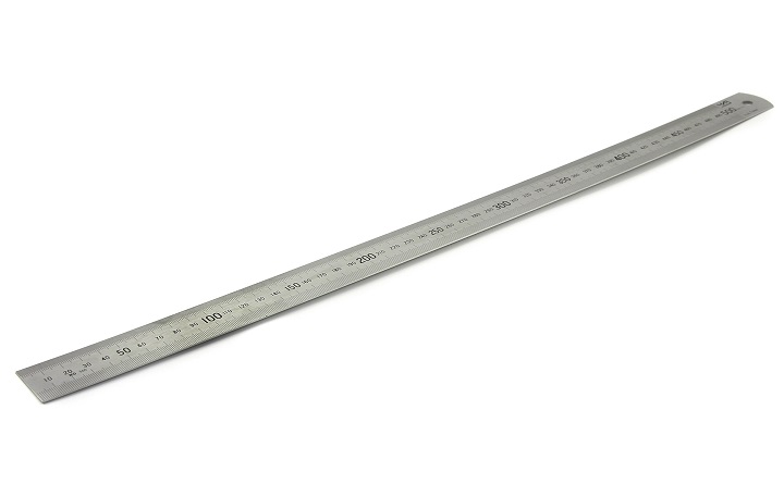 Линейка измерительная 500мм стальная ГОСТ ЧИЗ, св-во