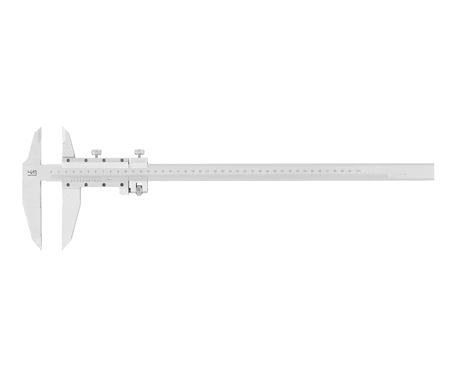 Штангенциркуль разметочный ШЦРТ- II- 400 0,05 с твердосплавными губками 100мм ЧИЗ