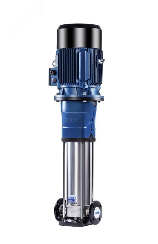 Насос CDM1-5, 0.37 кВт, станд. фланец, 3х220В/3х380В, 50 Гц, чугун, 70 С IE2