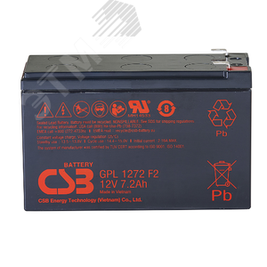 Аккумулятор GPL 12В 7,2Ач