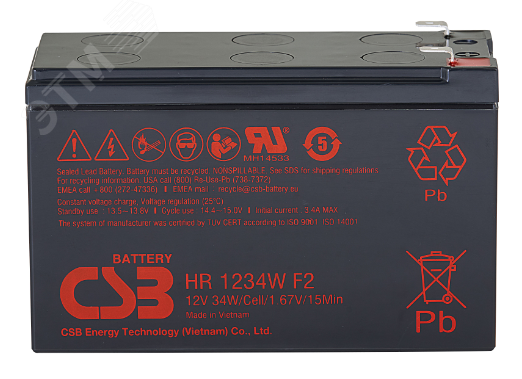 Аккумулятор UPS123607 F2