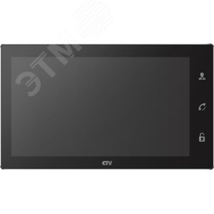 Монитор домофона цветной с технологией Touch Screen для управления OSD