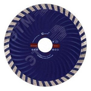 Диск отрезной алмазный турбо волна , 230 x 3.0 x 8.0 x 22.2 мм