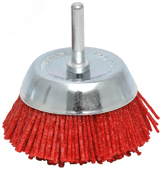 Щетка для дрели, тип ''Чашка'', нейлон, 50 мм, Profi