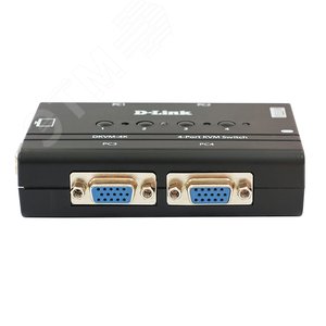 Переключатель 4-портовый KVM  с портами VGA и PS/2