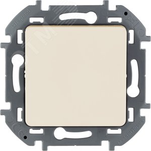 Выключатель одноклавишный INSPIRIA 10 AX 250 В~ слоновая кость