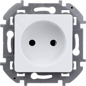 Розетка 2К 16 А 250 В~ INSPIRIA белый