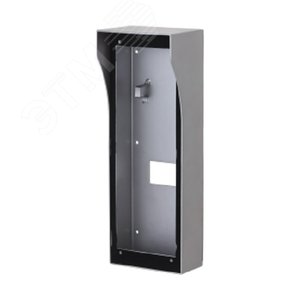 Коробка металлическая для накладного монтажа с защитным козырьком