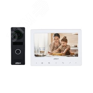 Комплект видеодомофона аналоговый (Панель вызывнаяDHI-VTO1000JM, видеодомофон DHI-VTH1020J)