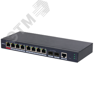 Коммутатор 4-портовый гигабитный управляемый с PoE, промышленное исполнение
