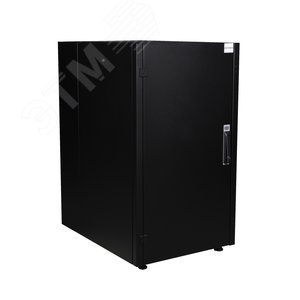 Шкаф нап. 19', 20U 600х800, перед. дв. мет, задн. стен., мет, чер. DATAREX