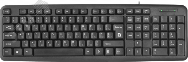 Клавиатура HB-420, полноразмерная, черный