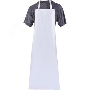 Фартук из ПВХ белого цвета