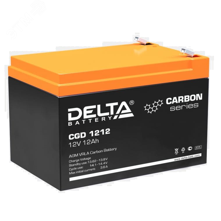 Аккумулятор CGD 12В 12Ач