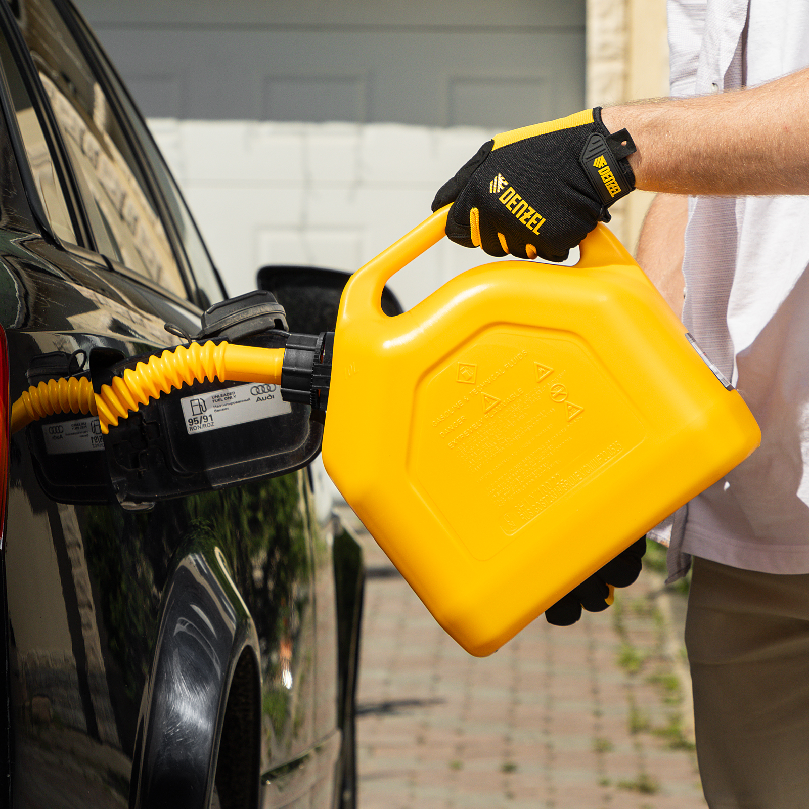 Канистра для ГСМ, премиум, 10л Denzel