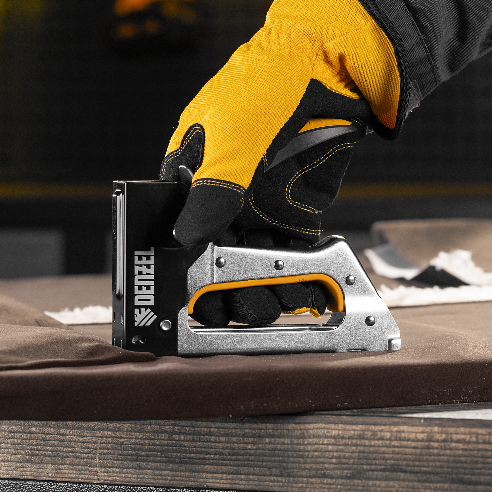 Скобы, 12 мм, для мебельного степлера, тип 53, 2000 шт. Denzel