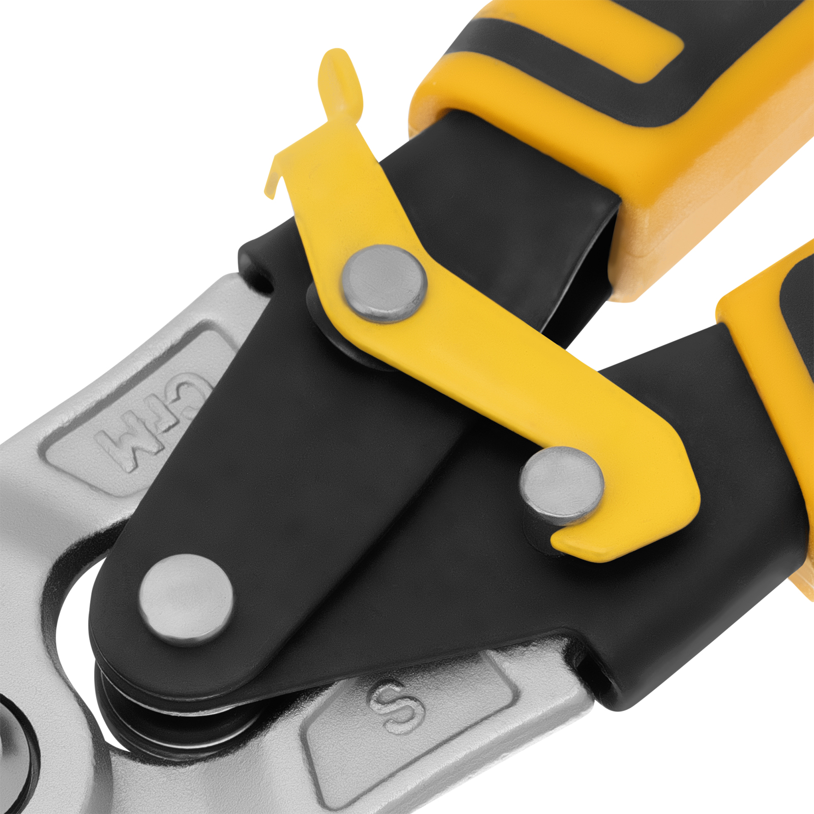 Ножницы по металлу, 270 мм, прямой рез, сталь-CrMo, трехкомпонентные рукоятки Denzel