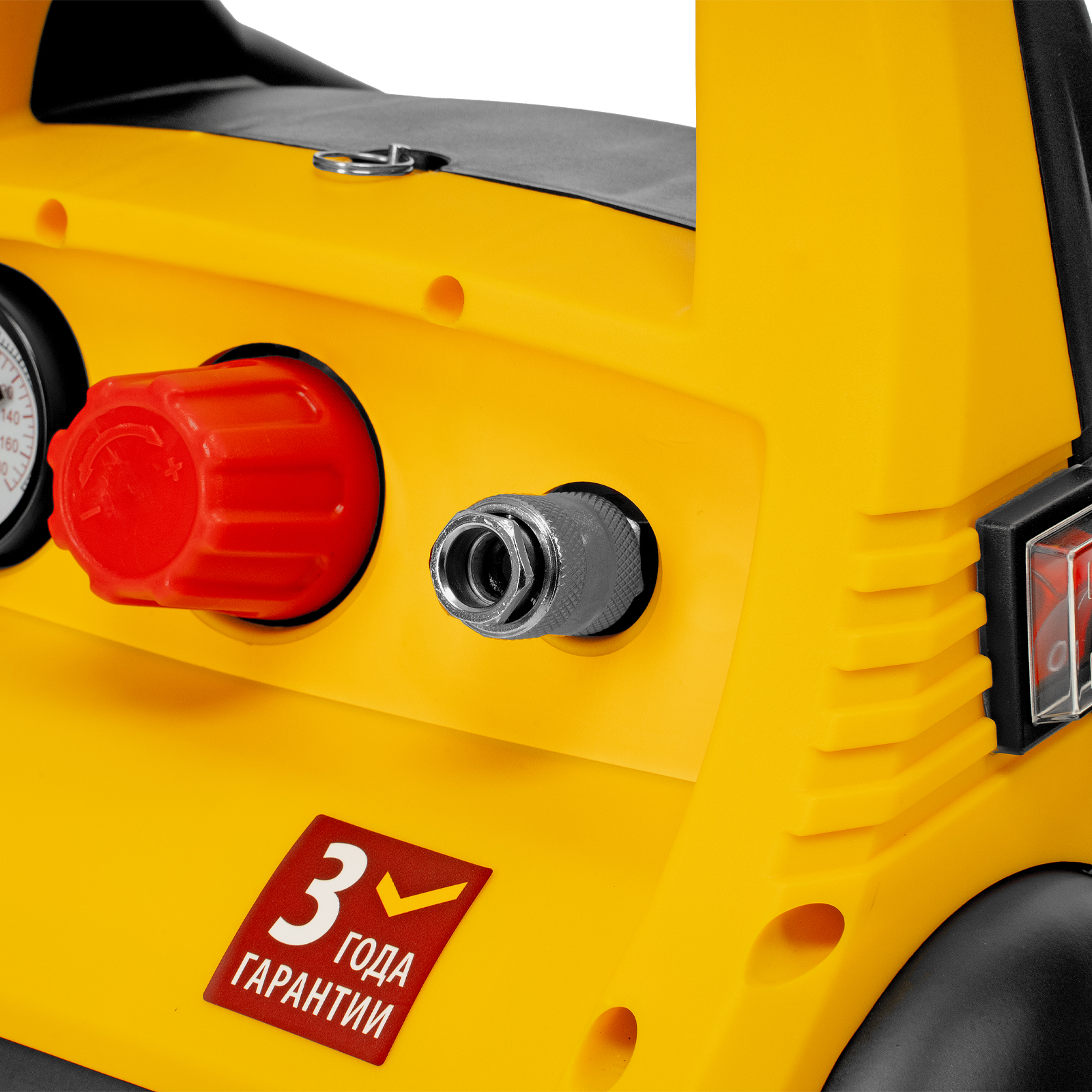 Компрессор воздушный безмасляный РС 1/6-180,1, 1 кВт, 180 л/мин, 6 л Denzel