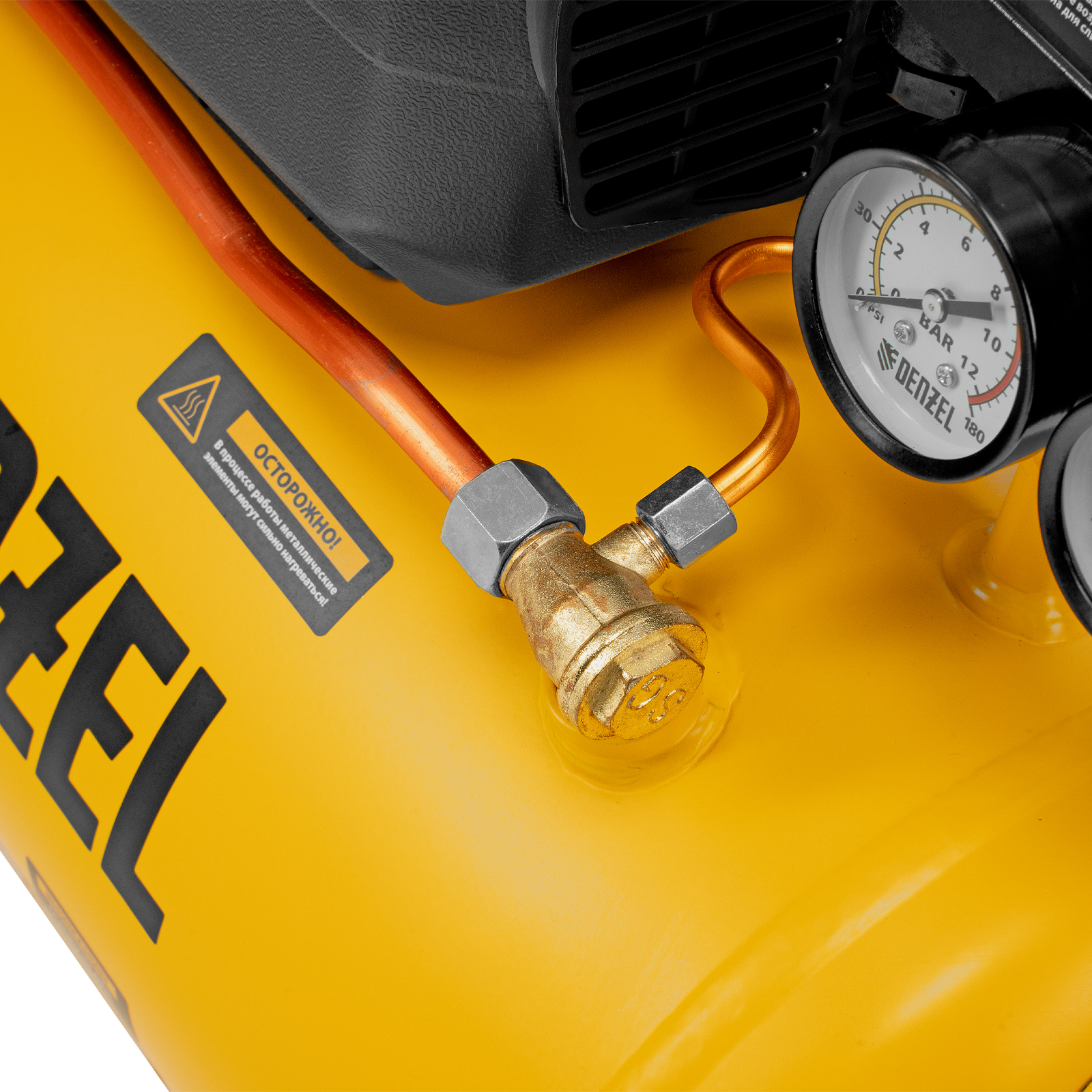 Компрессор воздушный DK1500/24, Х-PRO 1.5 кВт, 230 л/мин, 24 л Denzel