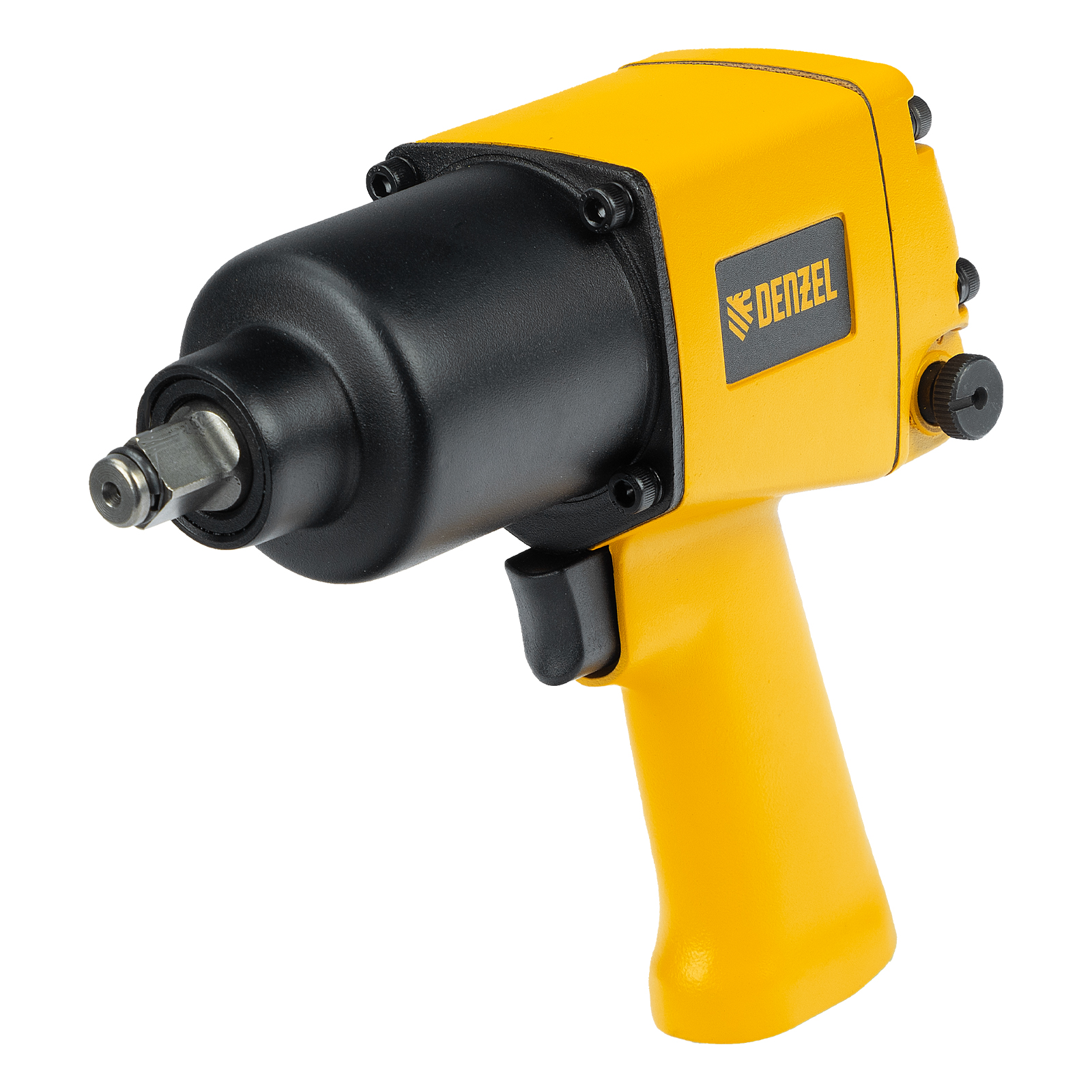 Ударный пневмогайковерт IW860+набор головок, 1/2", 7000 об/мин, 868 Нм Denzel