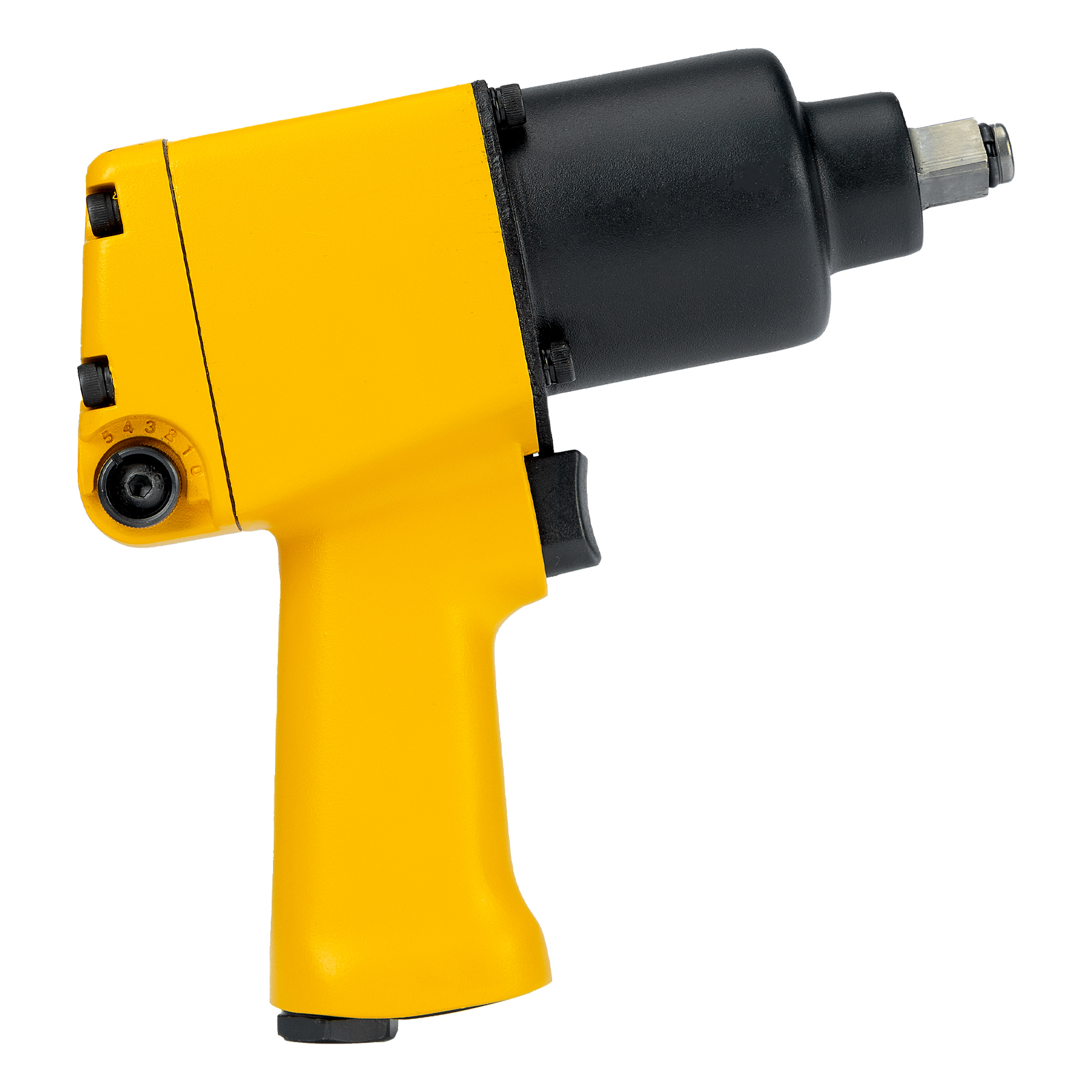 Ударный пневмогайковерт IW860+набор головок, 1/2", 7000 об/мин, 868 Нм Denzel