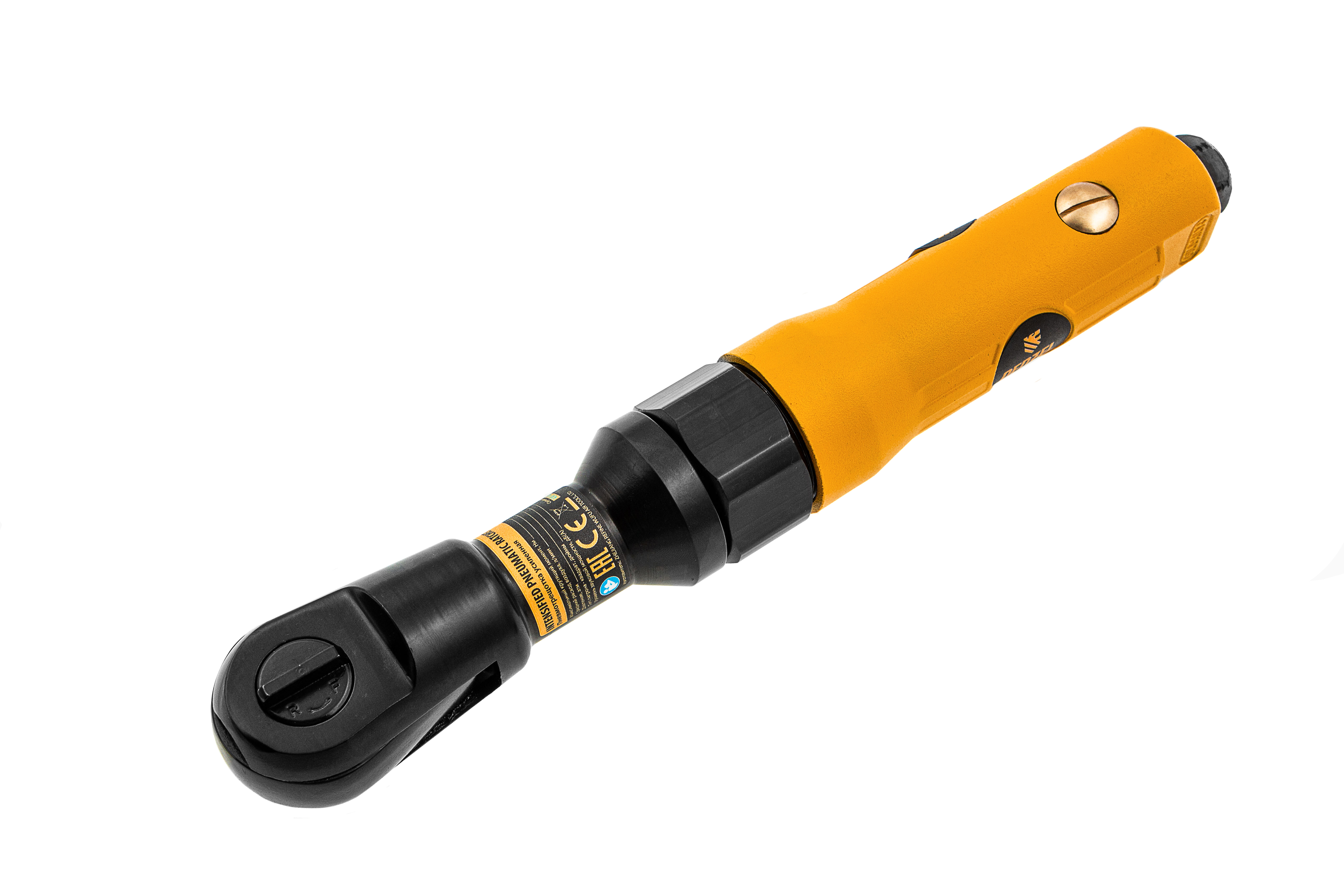 Усиленная пневмотрещотка RP100, 1/2", 160 об/мин, 100 Нм Denzel