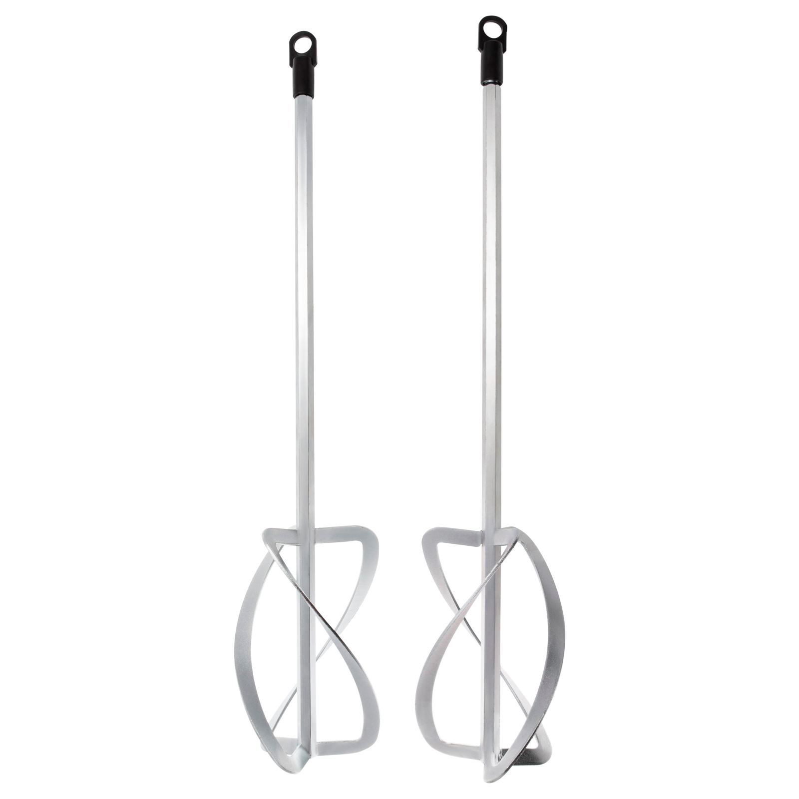 Комплект насадок для строительного миксера, 2шт., 220х560 мм, оцинкованные, хвостовик HEX13 Denzel