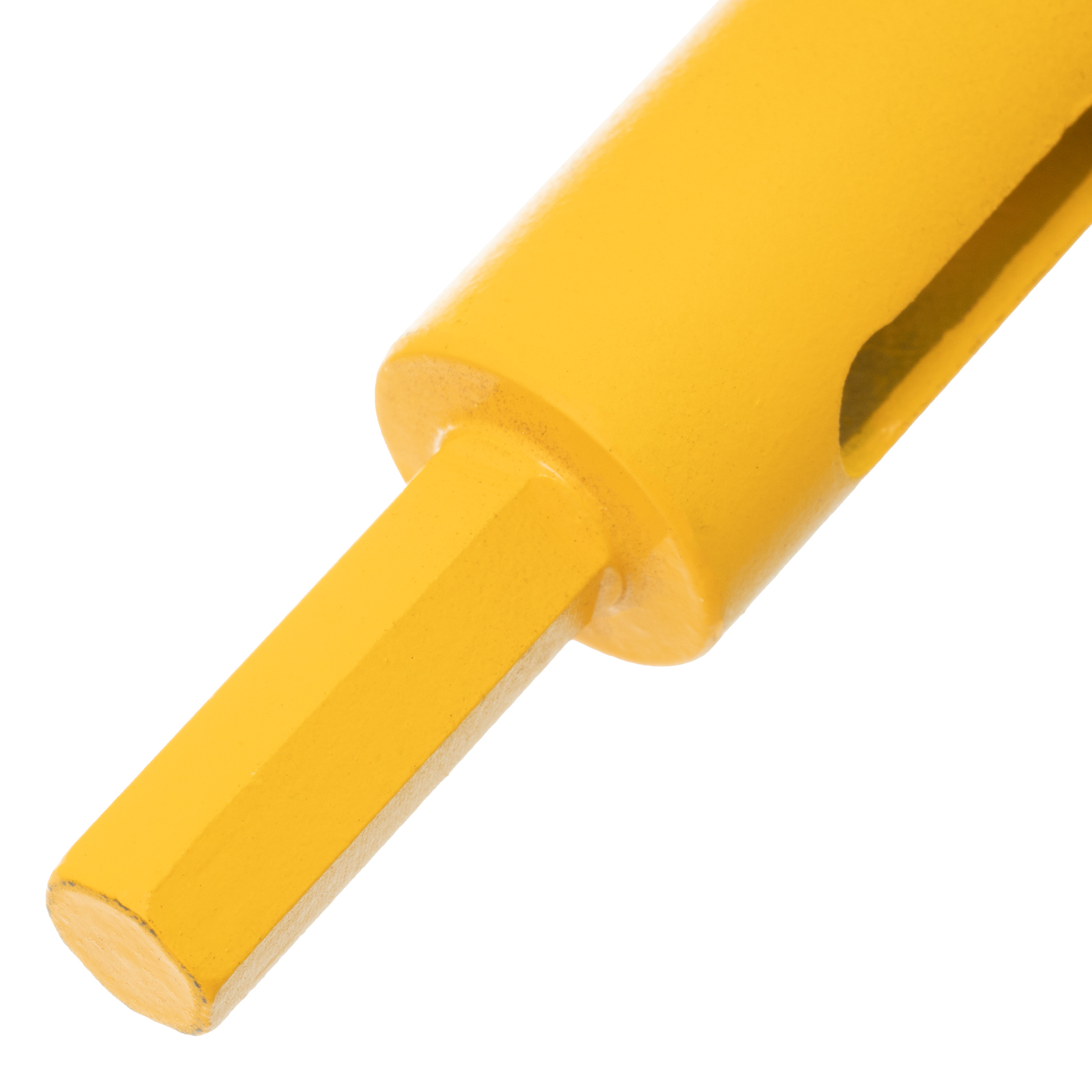 Сверло алмазное по керамограниту, 18 мм, мокрая резка, трехгранный хвостовик Denzel