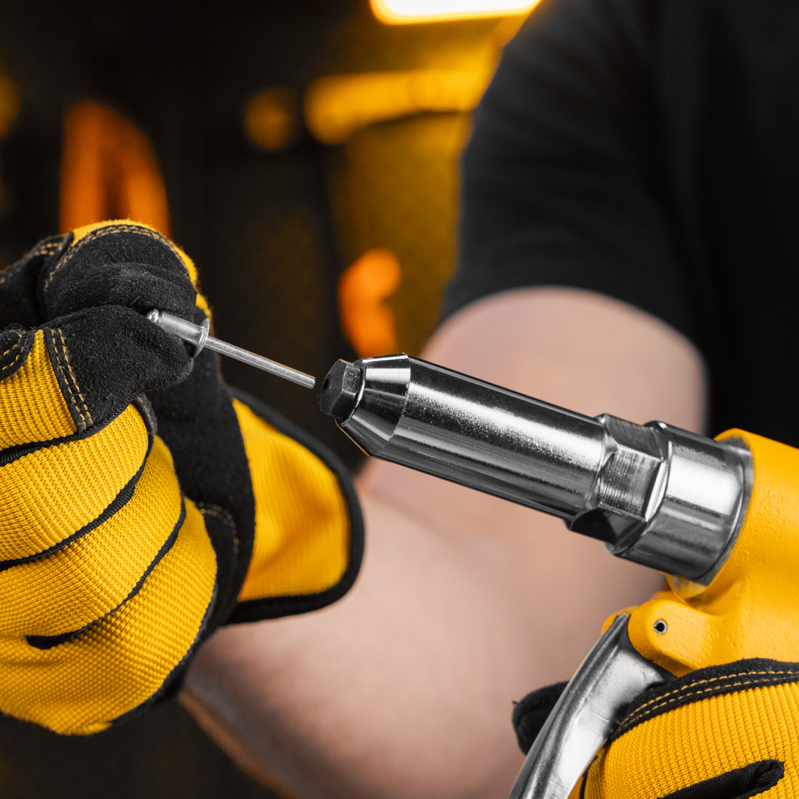 Пневматический заклепочник PR4, 2,4-4,8 мм Denzel