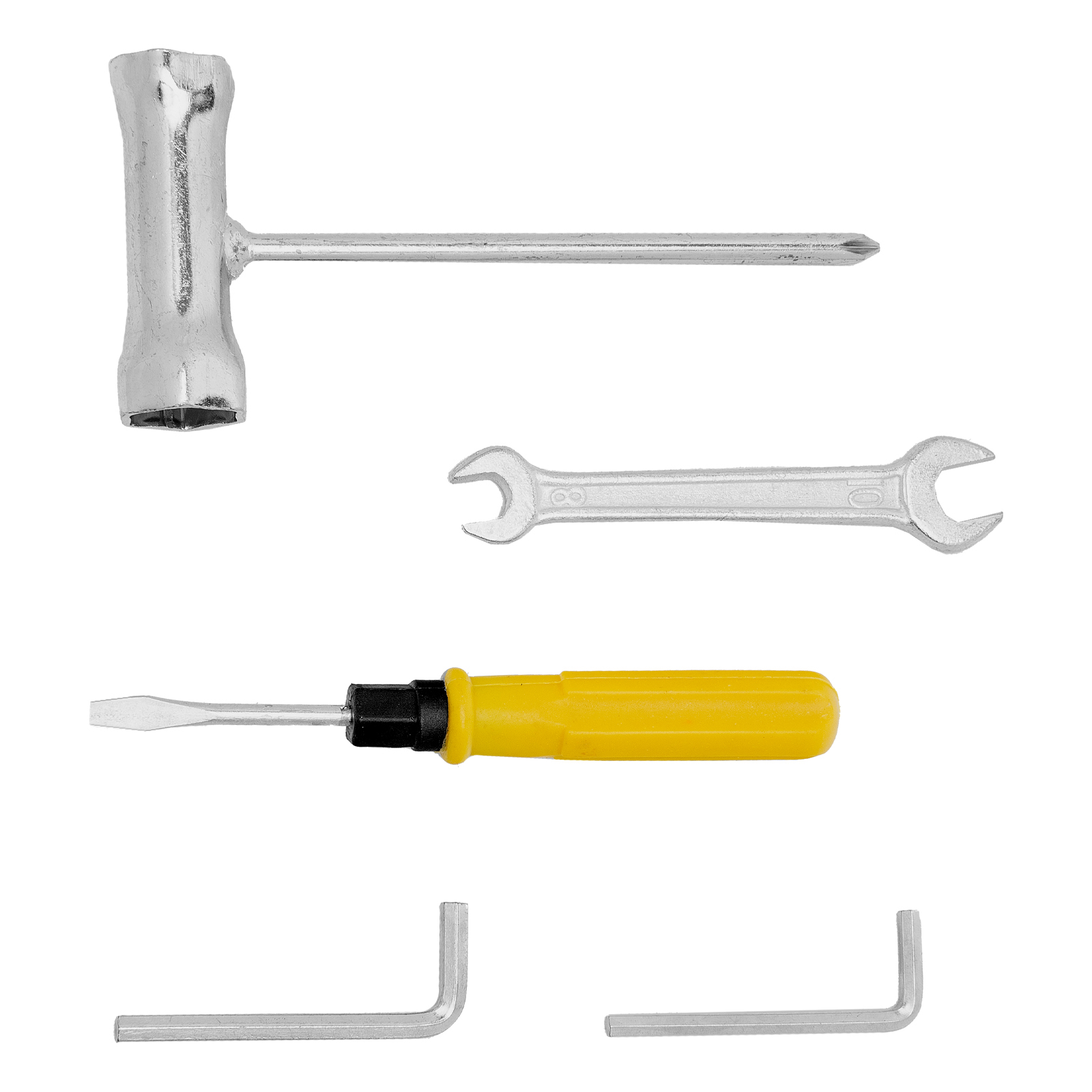 Мотобур DX-52, объем двигателя 52 см3, соединение 20 мм, без шнека Denzel