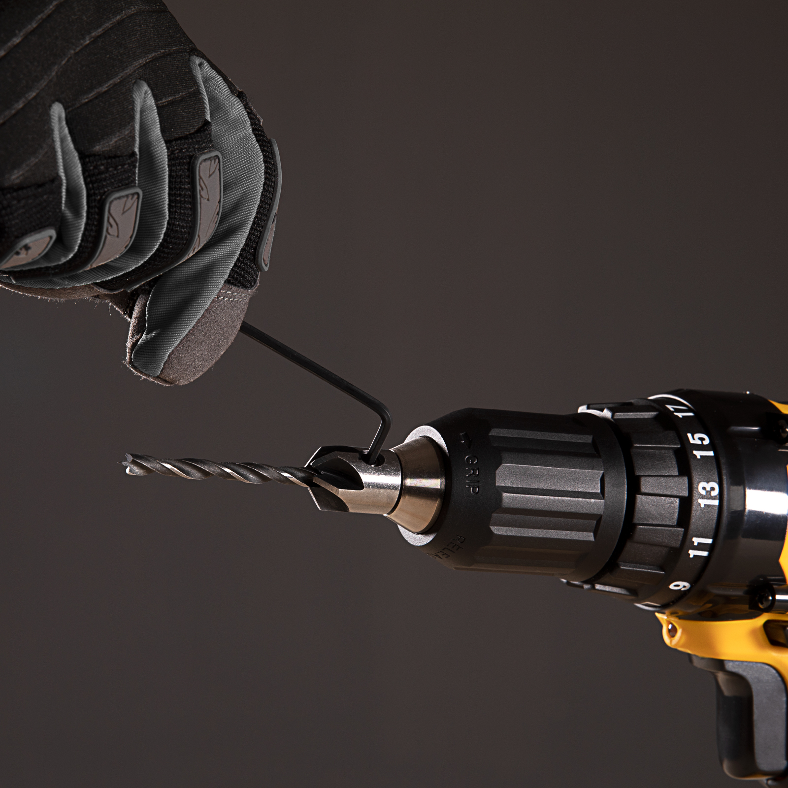 Набор сверл зенкеров по дереву, 3-10 мм, 7 шт Denzel