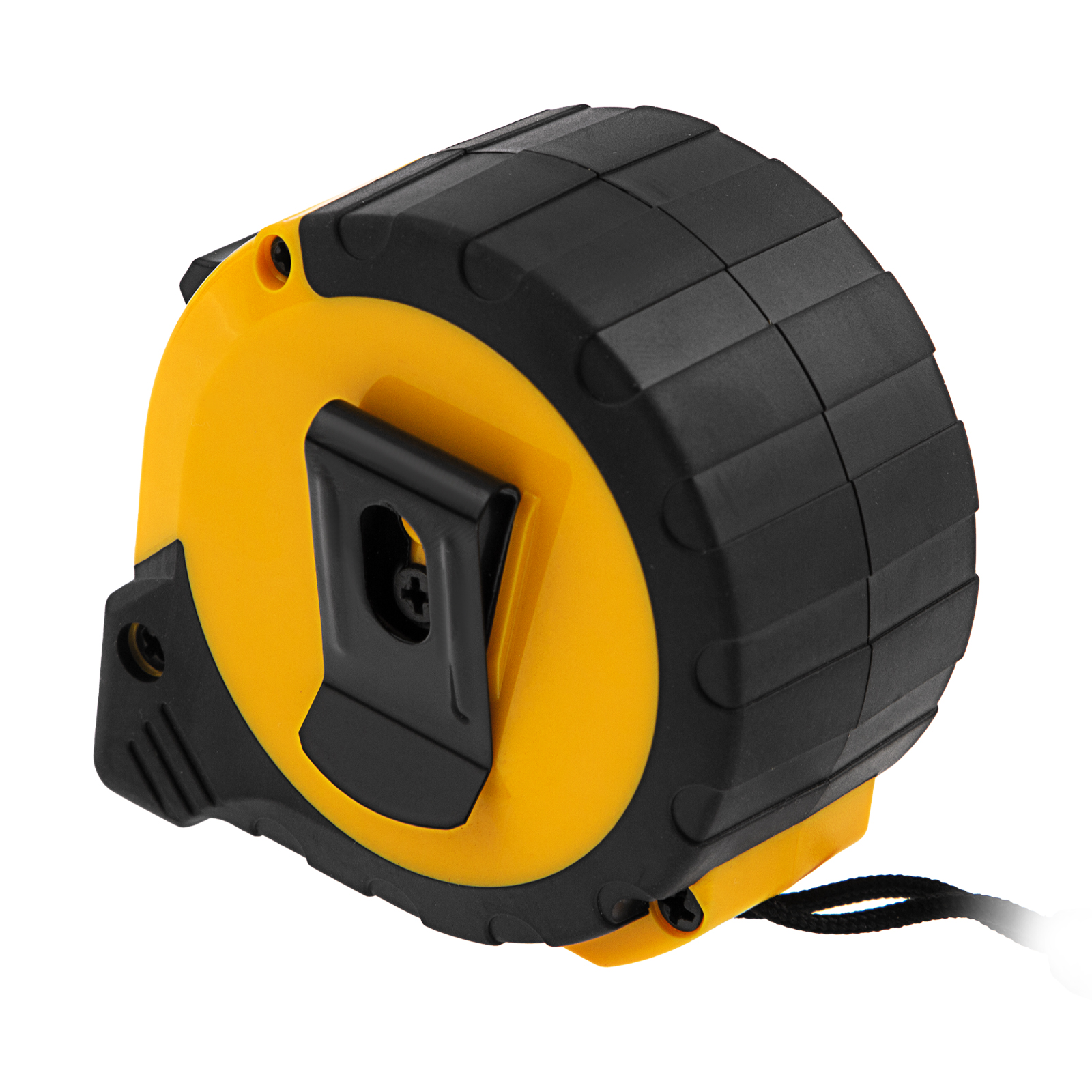 Рулетка 5м х 25мм, двухкомп. корпус, кнопка-пауза Denzel