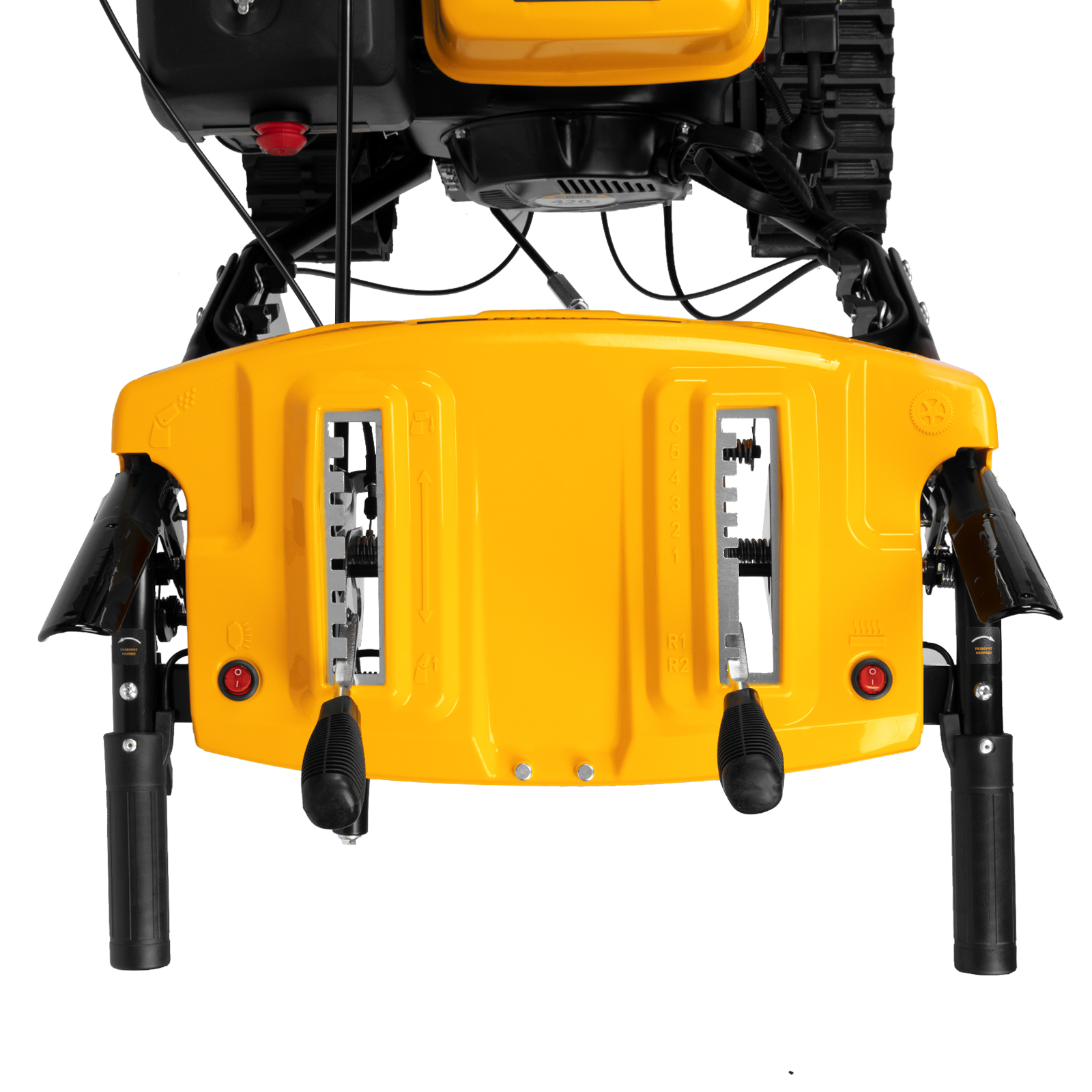 Бензиновая снегоуборочная машина SBL 711DT PRO, 420cc, гусеницы, эл.старт, блок. дифф. Denzel