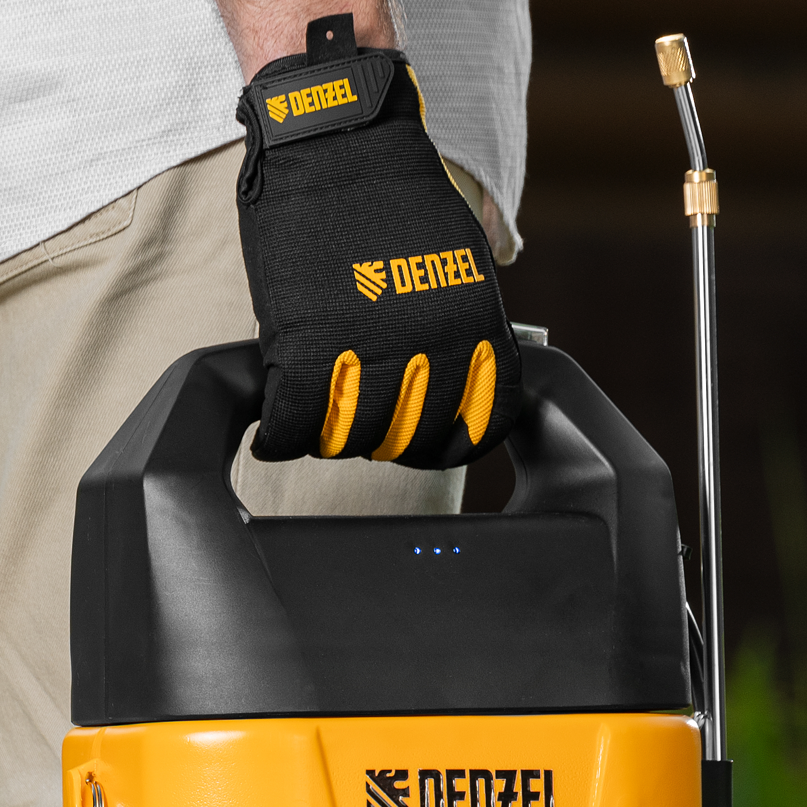 Опрыскиватель аккумуляторный D-5LI, 5 л, Li-Ion акк., 12 В, 2 Ач Denzel